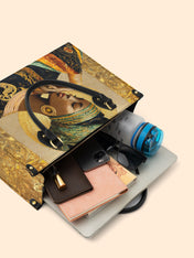 Afro Byzantine Premium Leather Handbag QR0TV151