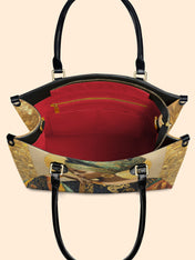 Afro Byzantine Premium Leather Handbag QR0TV151