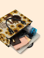Sunflower Queen Premium Leather Handbag QR0HH109