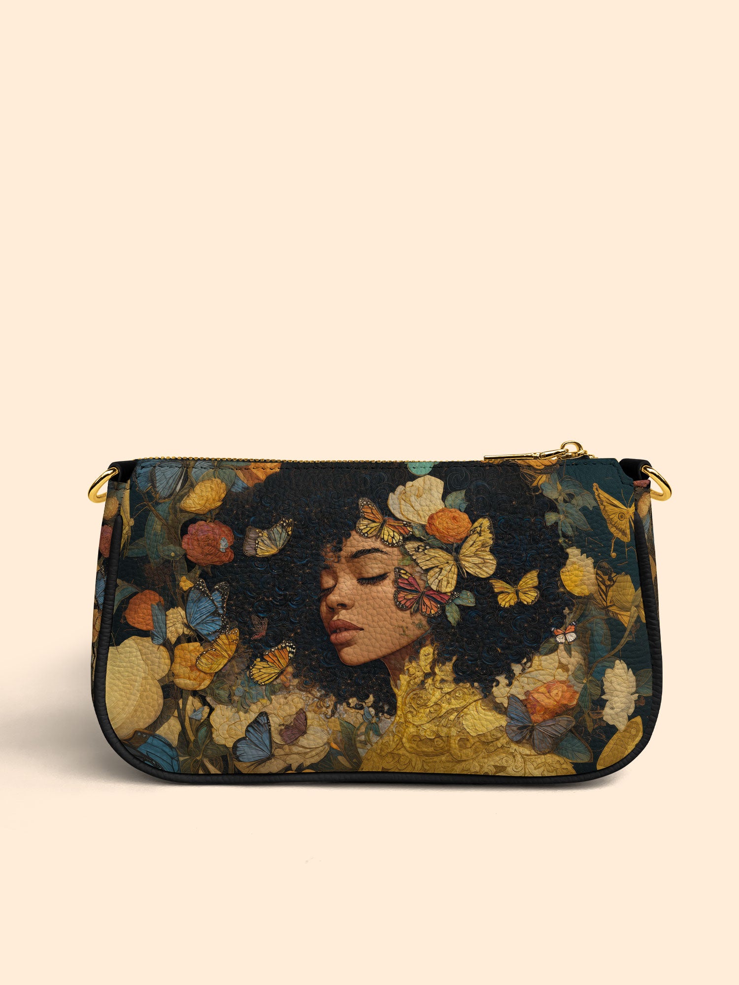 Butterfly Girl Classic Zip Pochette QR0HH112