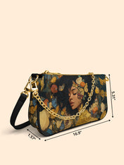 Butterfly Girl Classic Zip Pochette QR0HH112