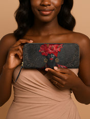 Affluence Bloom Slimline Zippy Wallet QR0XD450