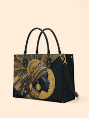 Ebon Eclipse Premium Leather Handbag QR0XD134