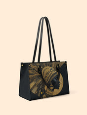 Ebon Eclipse Premium Leather Handbag QR0XD134