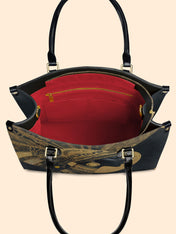 Ebon Eclipse Premium Leather Handbag QR0XD134