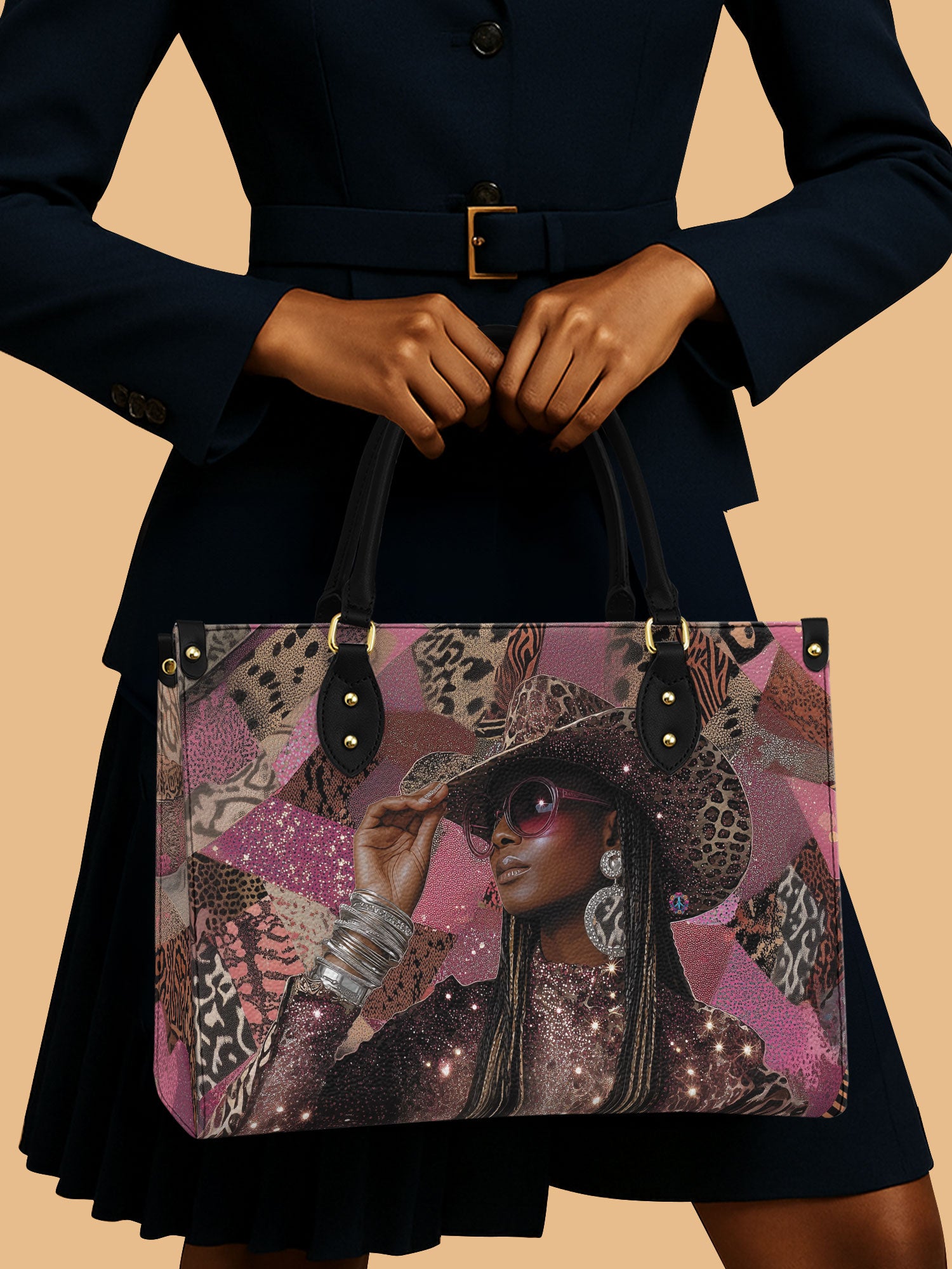 Bold Cowgirl Premium Leather Handbag QR0XD451