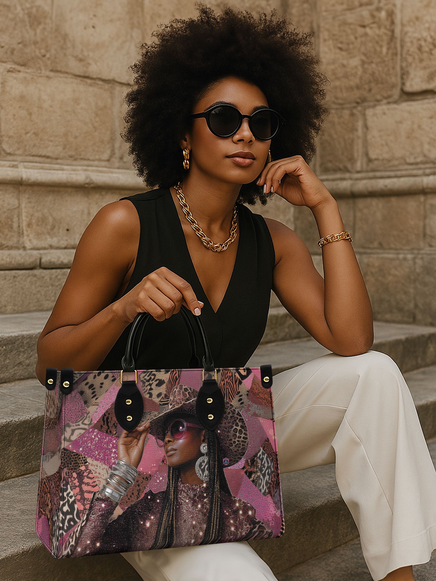 Bold Cowgirl Premium Leather Handbag QR0XD451