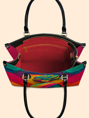 Crowned Roots Premium Leather Handbag QR0TD239