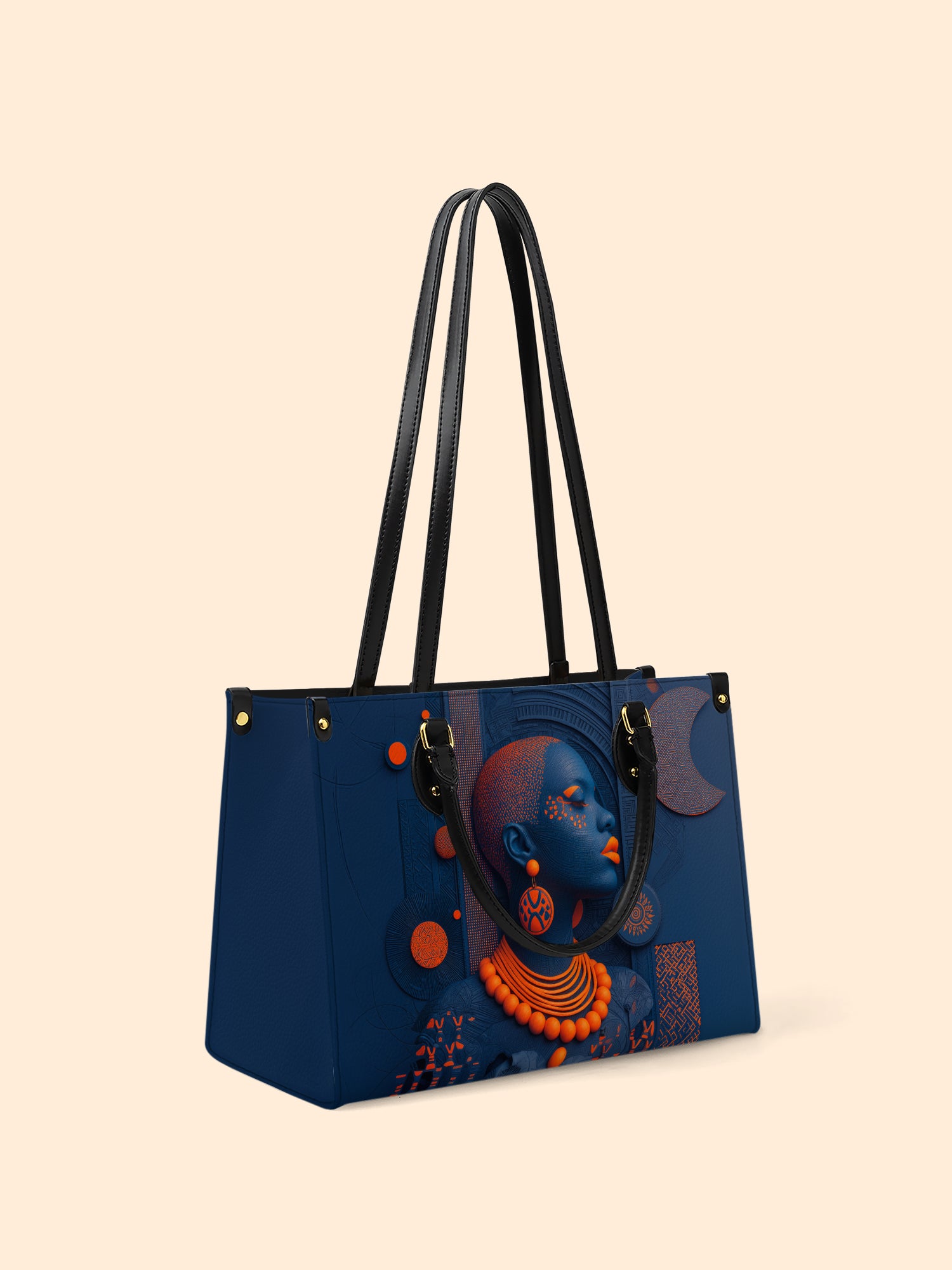 Echoes of Africa Premium Leather Handbag QR0TD263