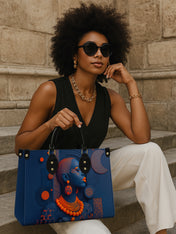 Echoes of Africa Premium Leather Handbag QR0TD263