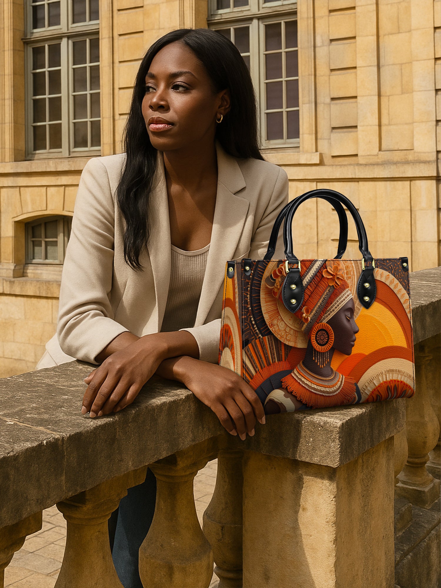 Queen’s Wrap Premium Leather Handbag QR0TD245