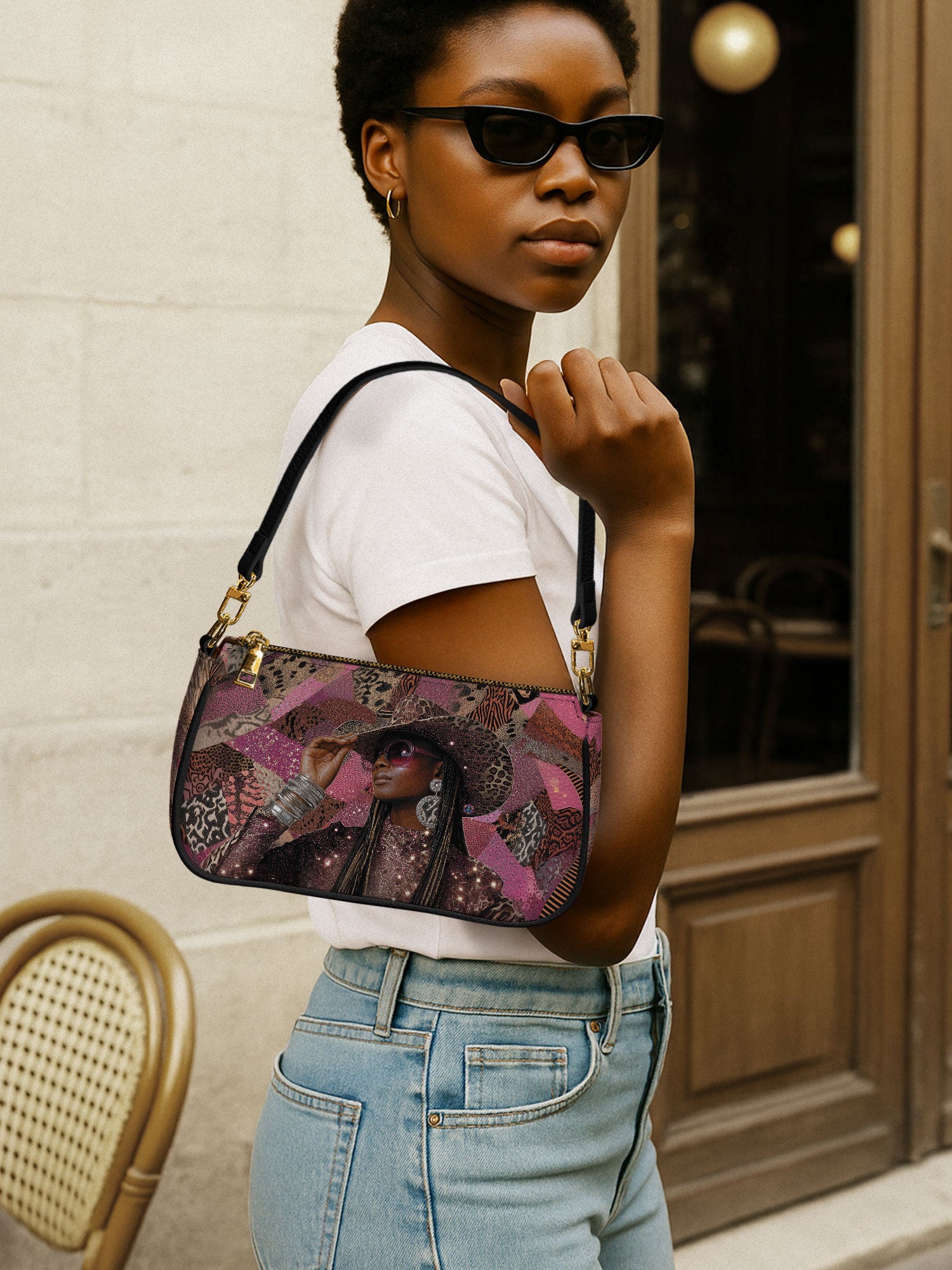 Bold Cowgirl Classic Zip Pochette QR0XD452