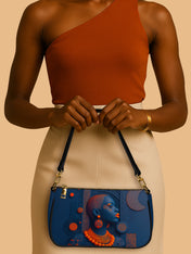 Echoes of Africa Classic Zip Pochette QR0TD264