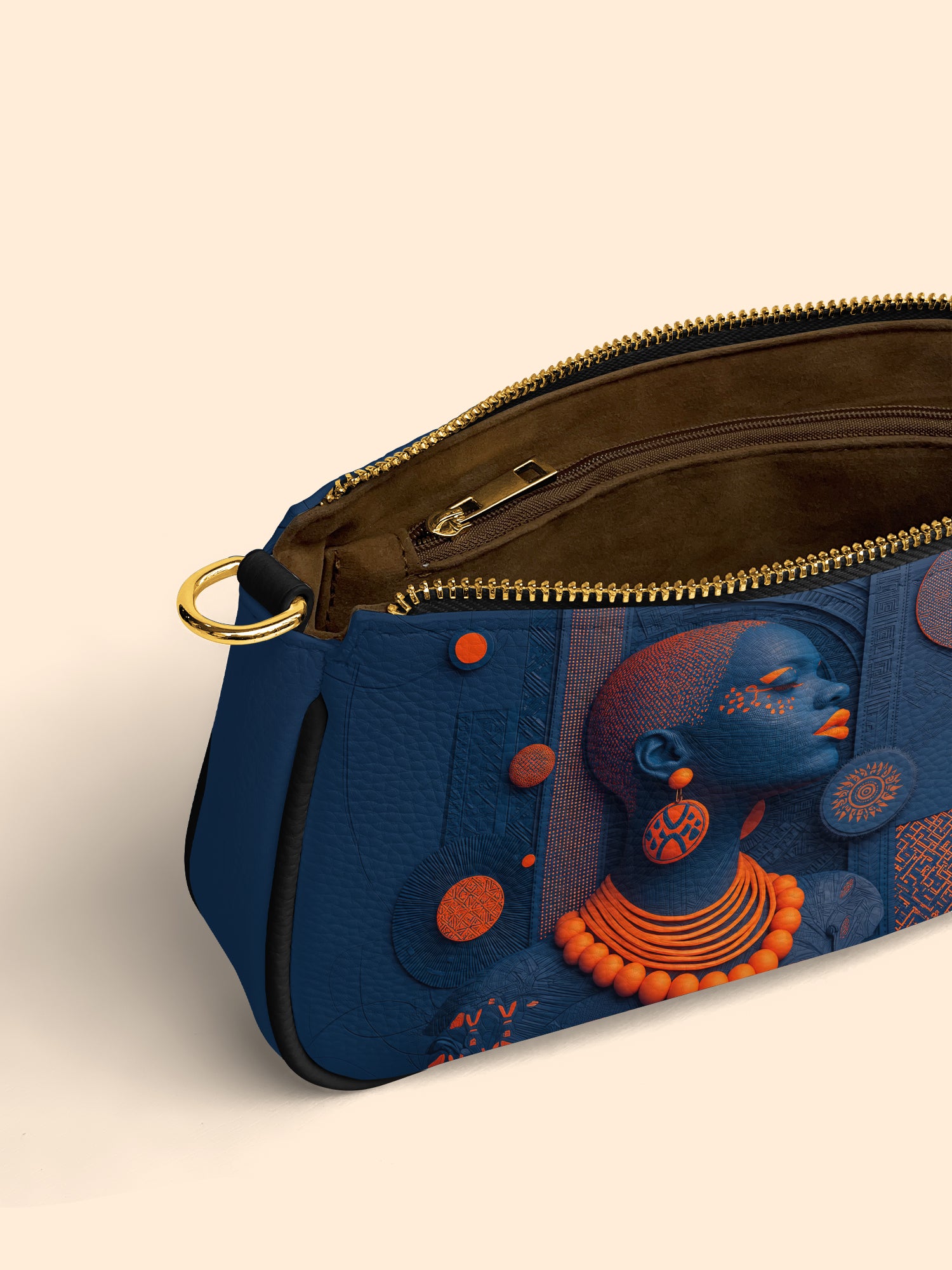 Echoes of Africa Classic Zip Pochette QR0TD264