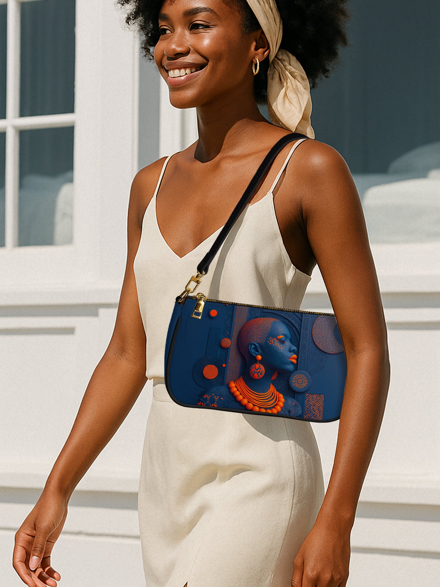 Echoes of Africa Classic Zip Pochette QR0TD264