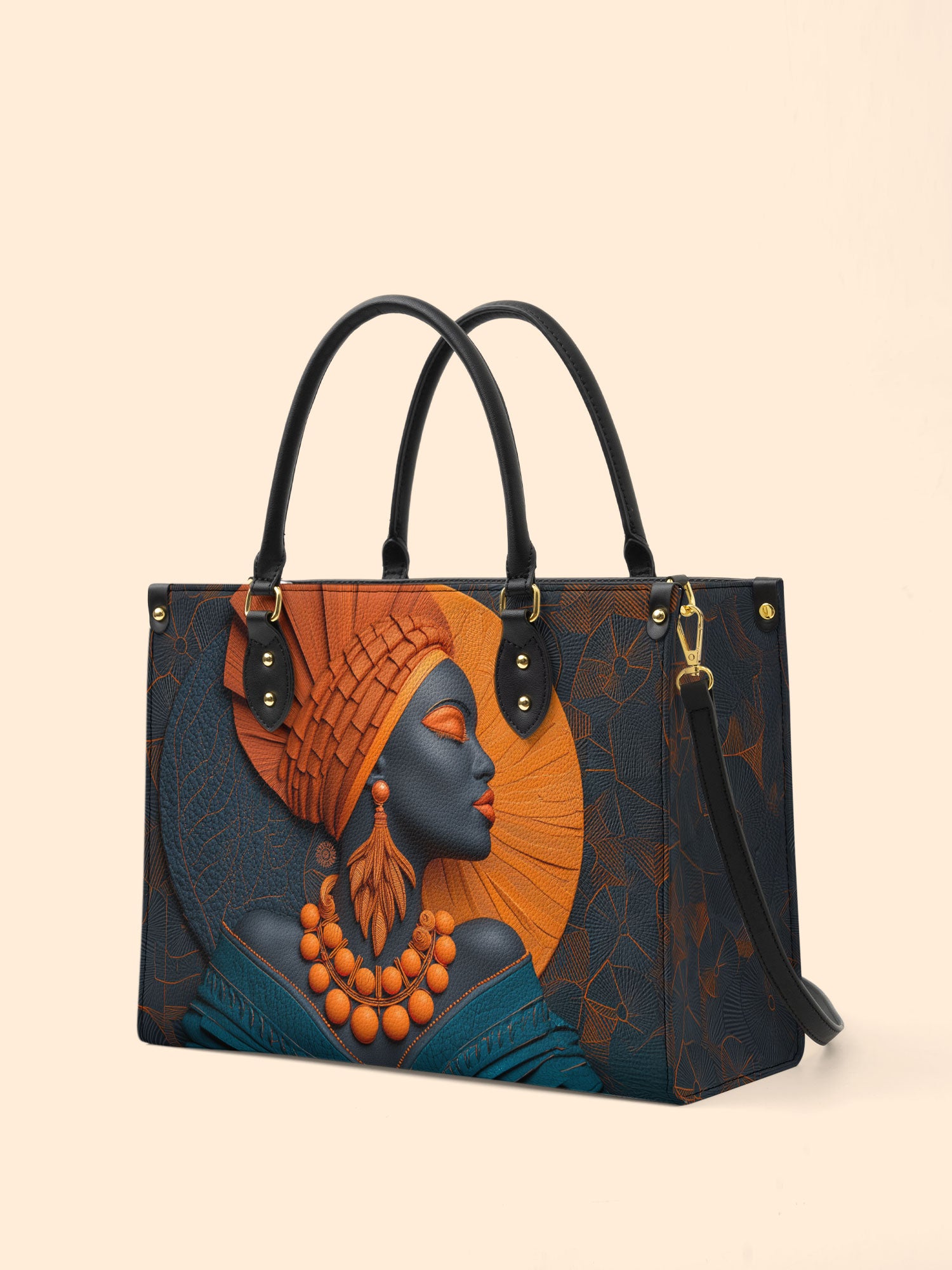 Ancestral Grace Premium Leather Handbag QR0TD257