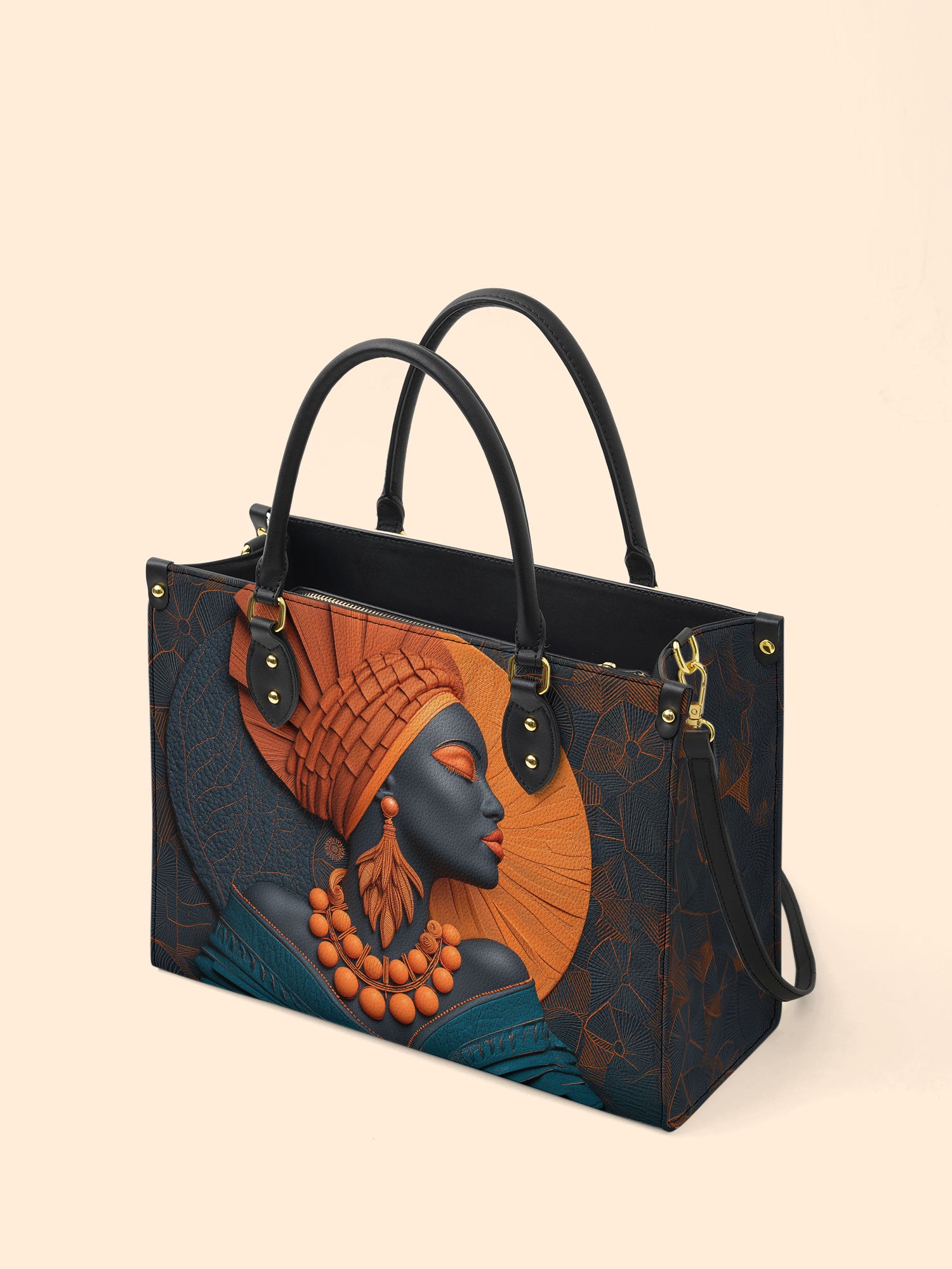 Ancestral Grace Premium Leather Handbag QR0TD257