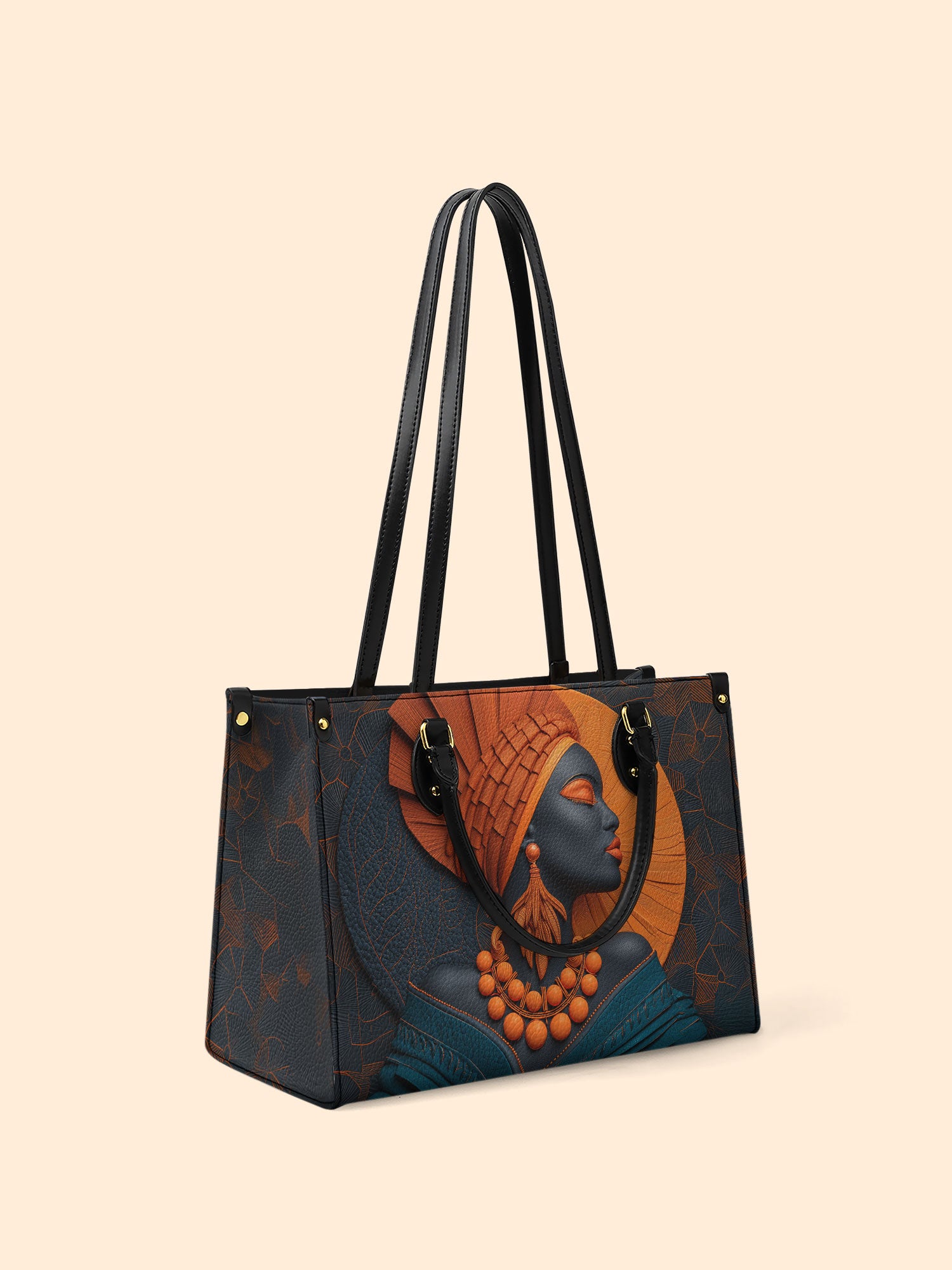 Ancestral Grace Premium Leather Handbag QR0TD257