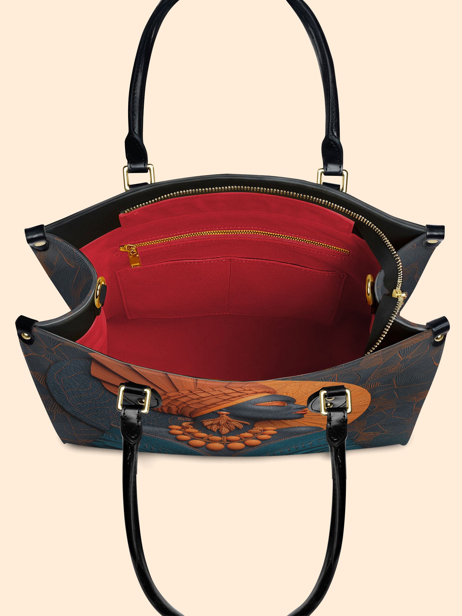 Ancestral Grace Premium Leather Handbag QR0TD257