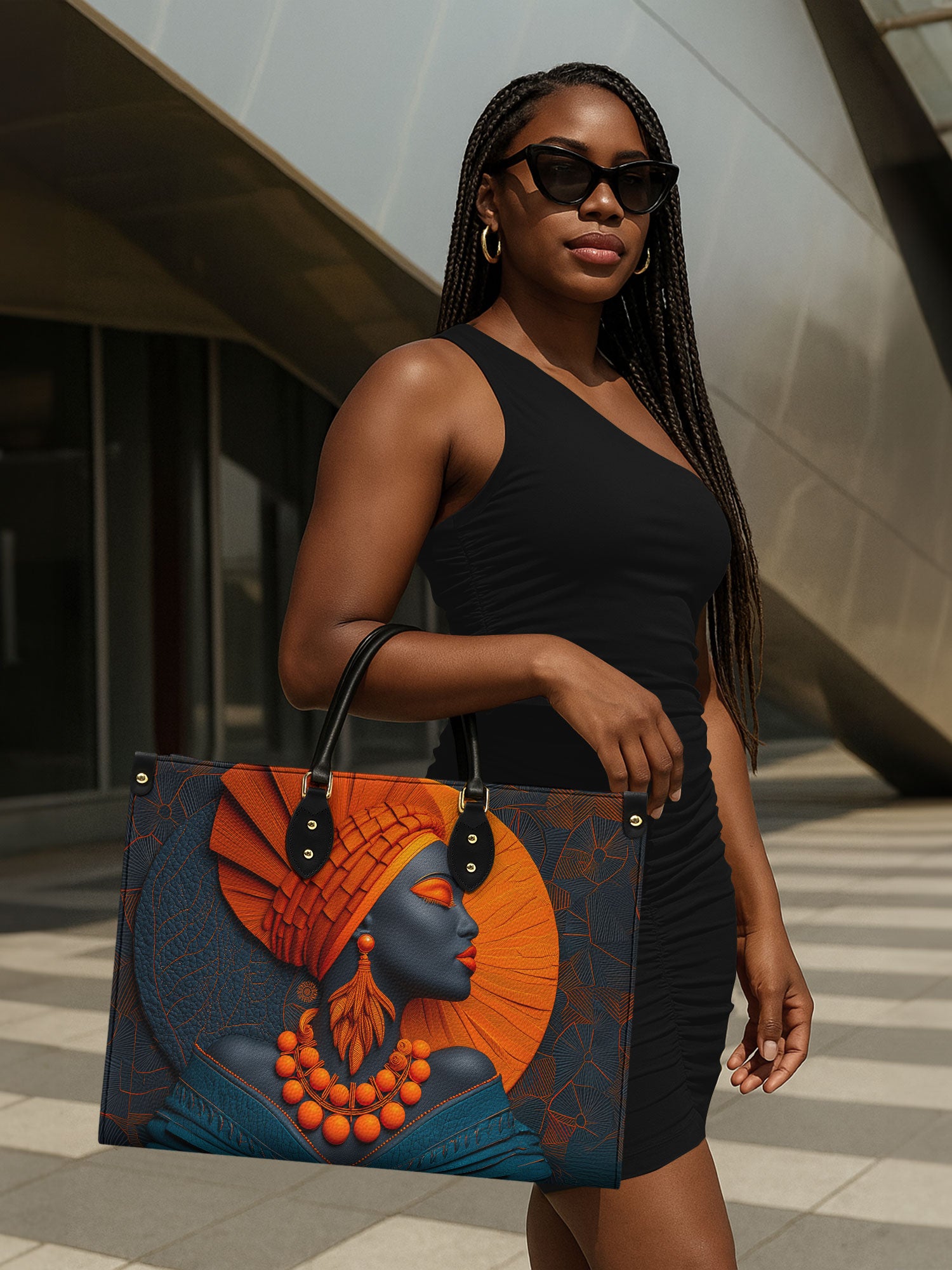 Ancestral Grace Premium Leather Handbag QR0TD257