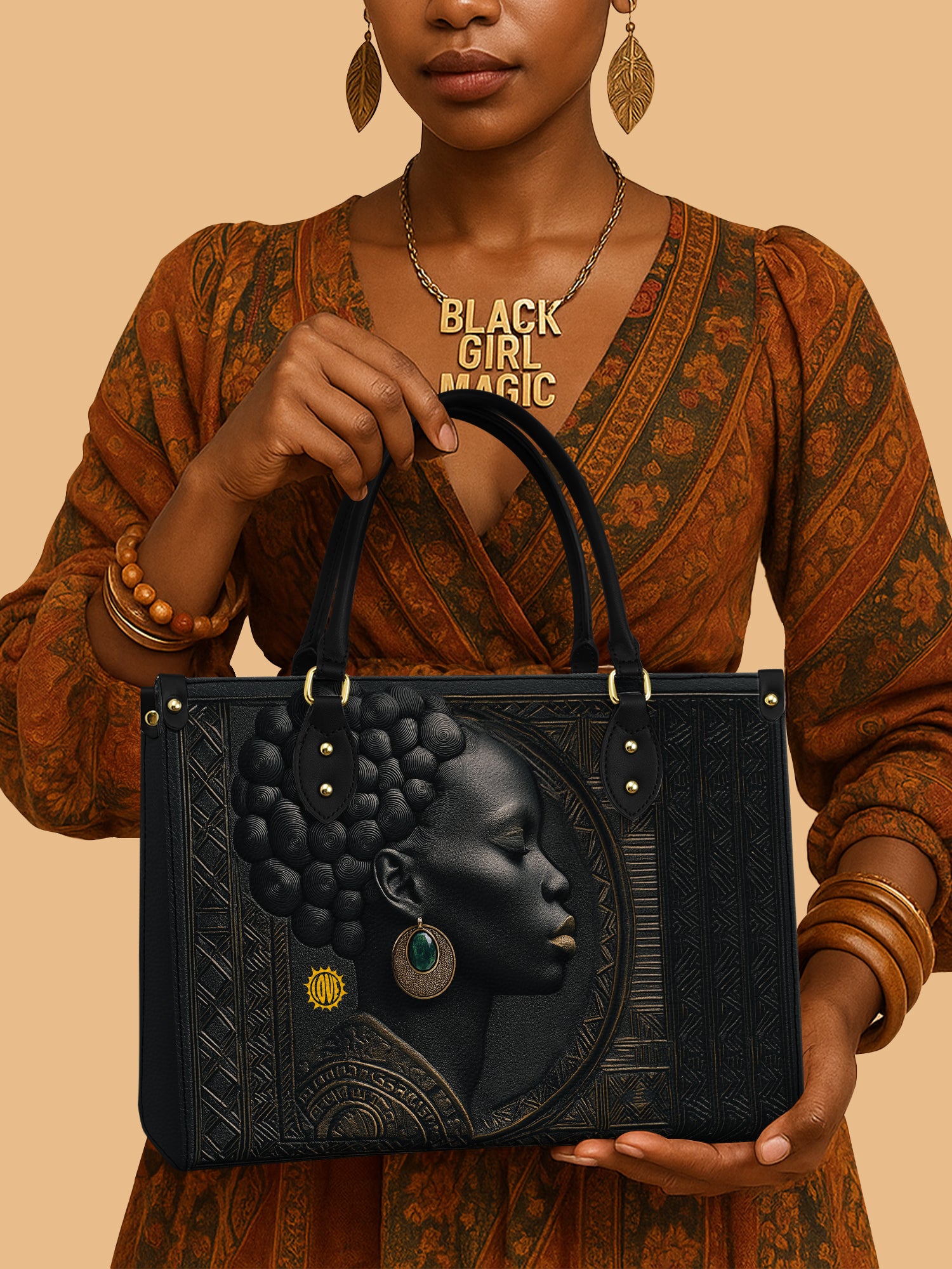 Black Essence Premium Leather Handbag QR0TD284 – Queenira