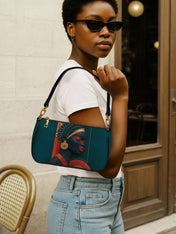 Afro Crown Classic Zip Pochette QR0TD261