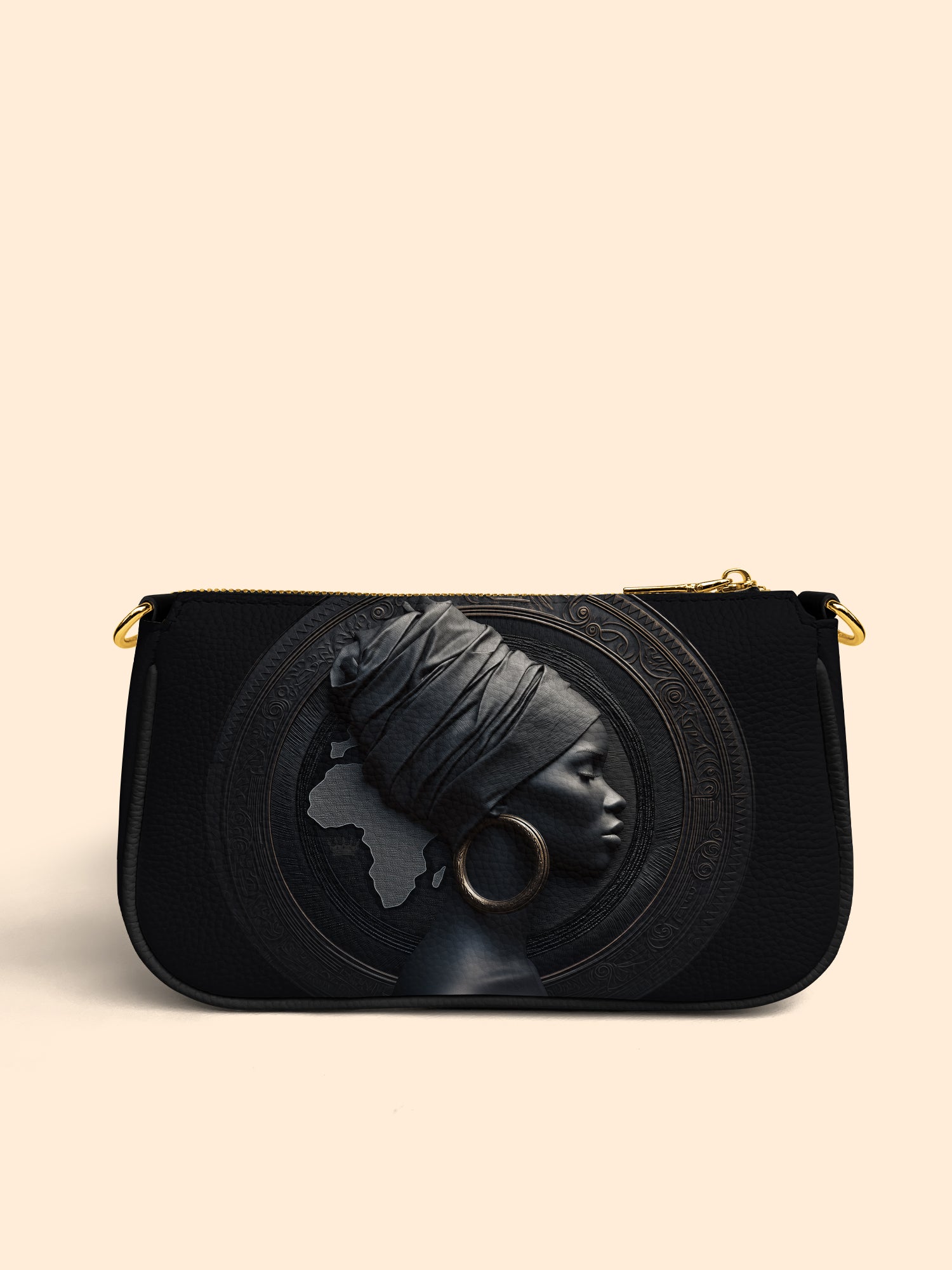 Pure Ebony Classic Zip Pochette QR0TD288