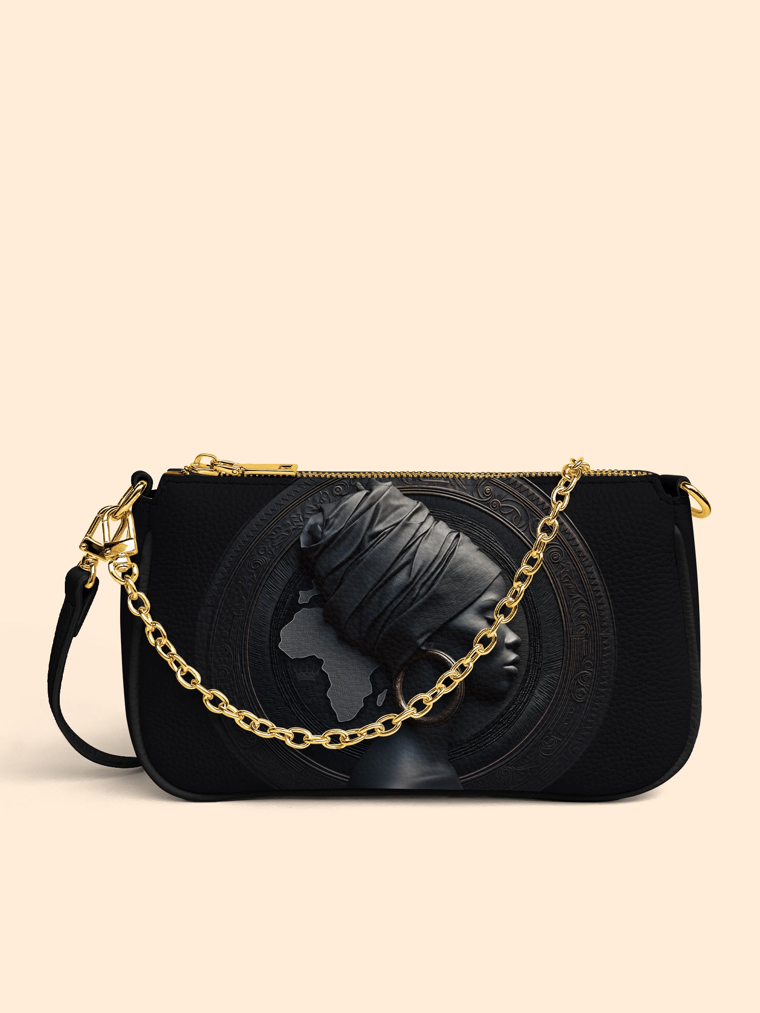 Pure Ebony Classic Zip Pochette QR0TD288