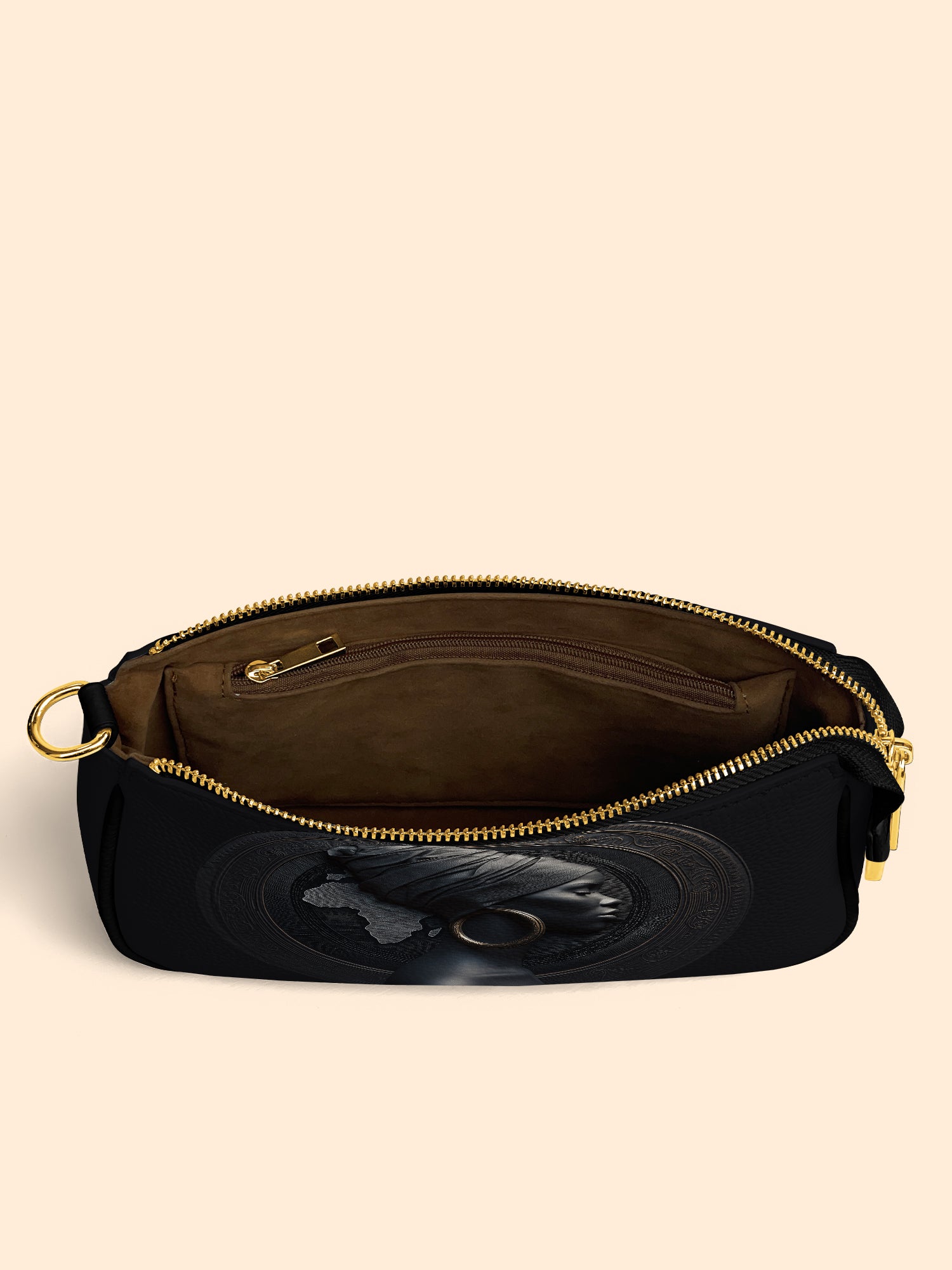 Pure Ebony Classic Zip Pochette QR0TD288