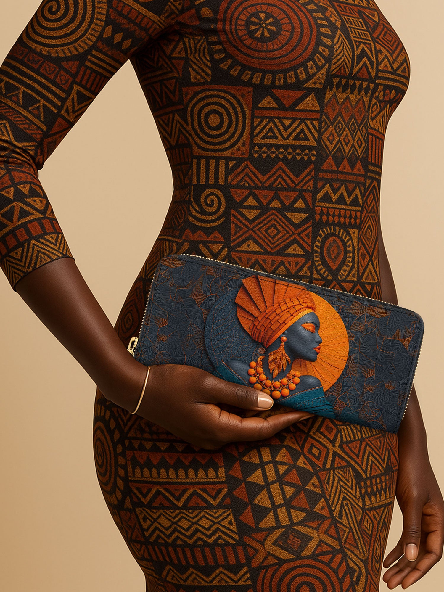 Ancestral Grace Slimline Zippy Wallet QR0TD256