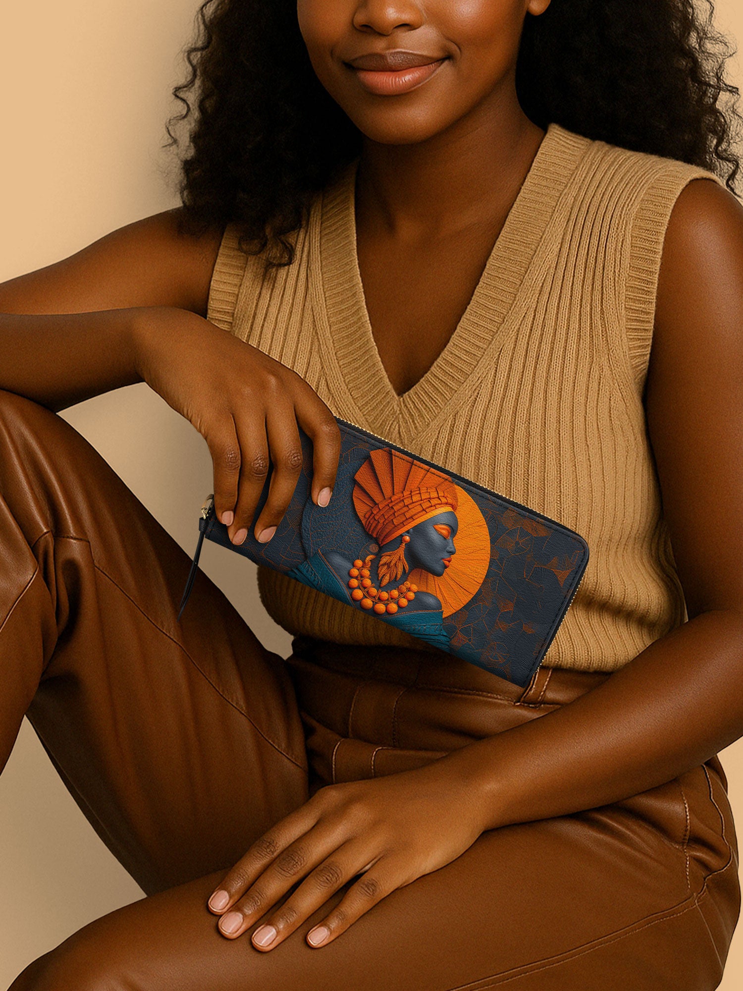 Ancestral Grace Slimline Zippy Wallet QR0TD256