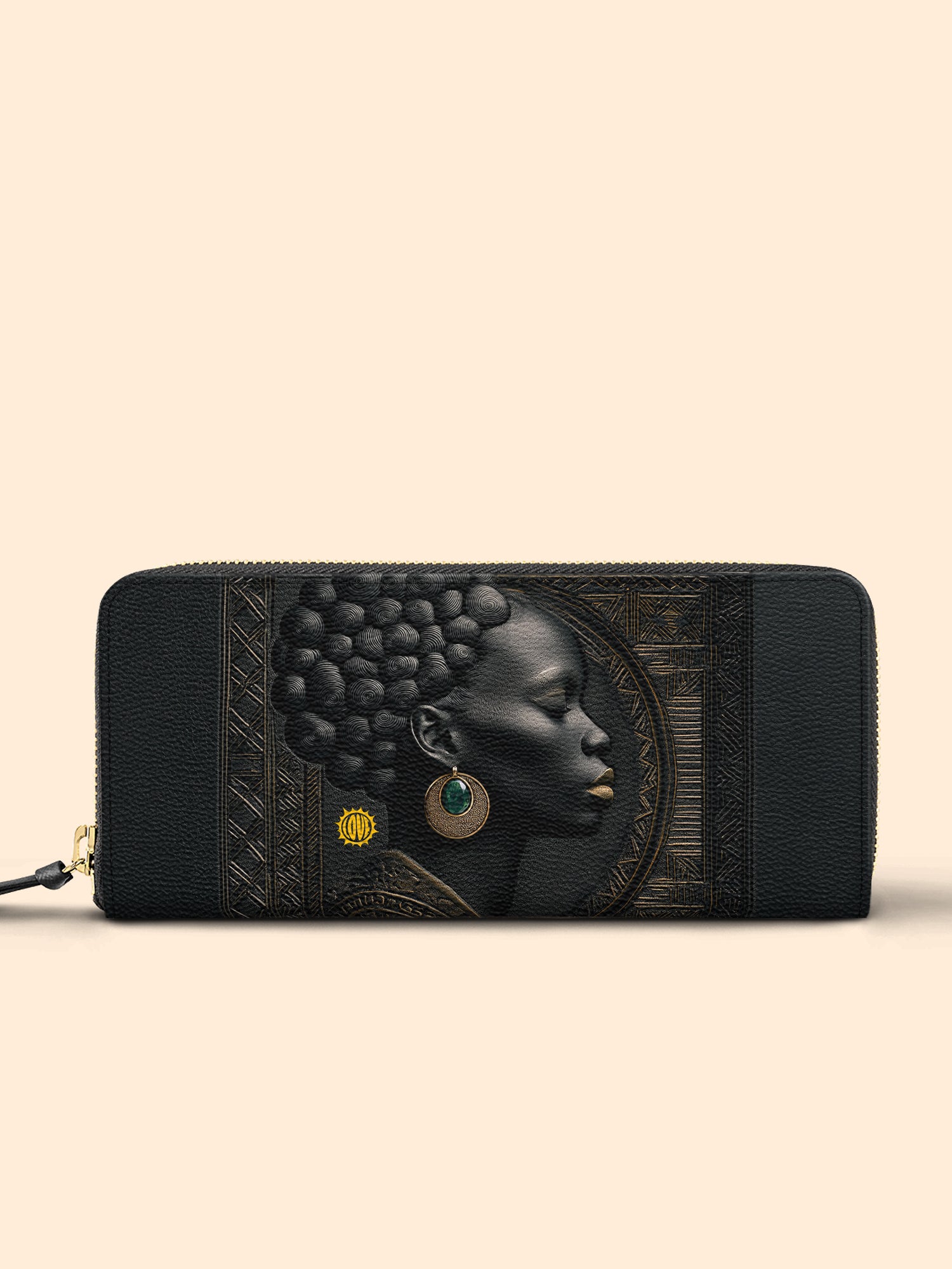 Black Essence Slimline Zippy Wallet QR0TD283