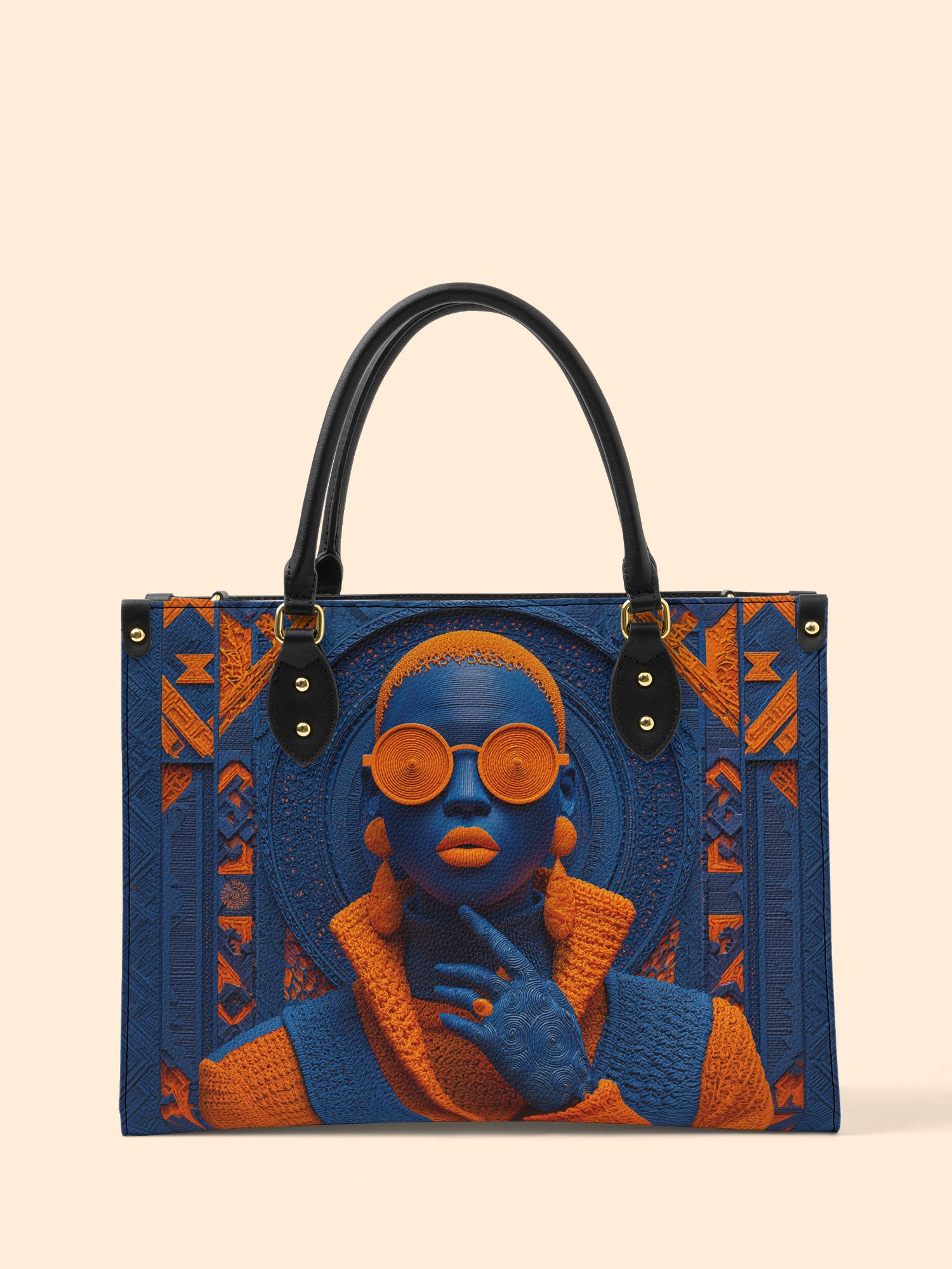 Bold Fade Premium Leather Handbag QR0TD266