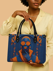 Bold Fade Premium Leather Handbag QR0TD266