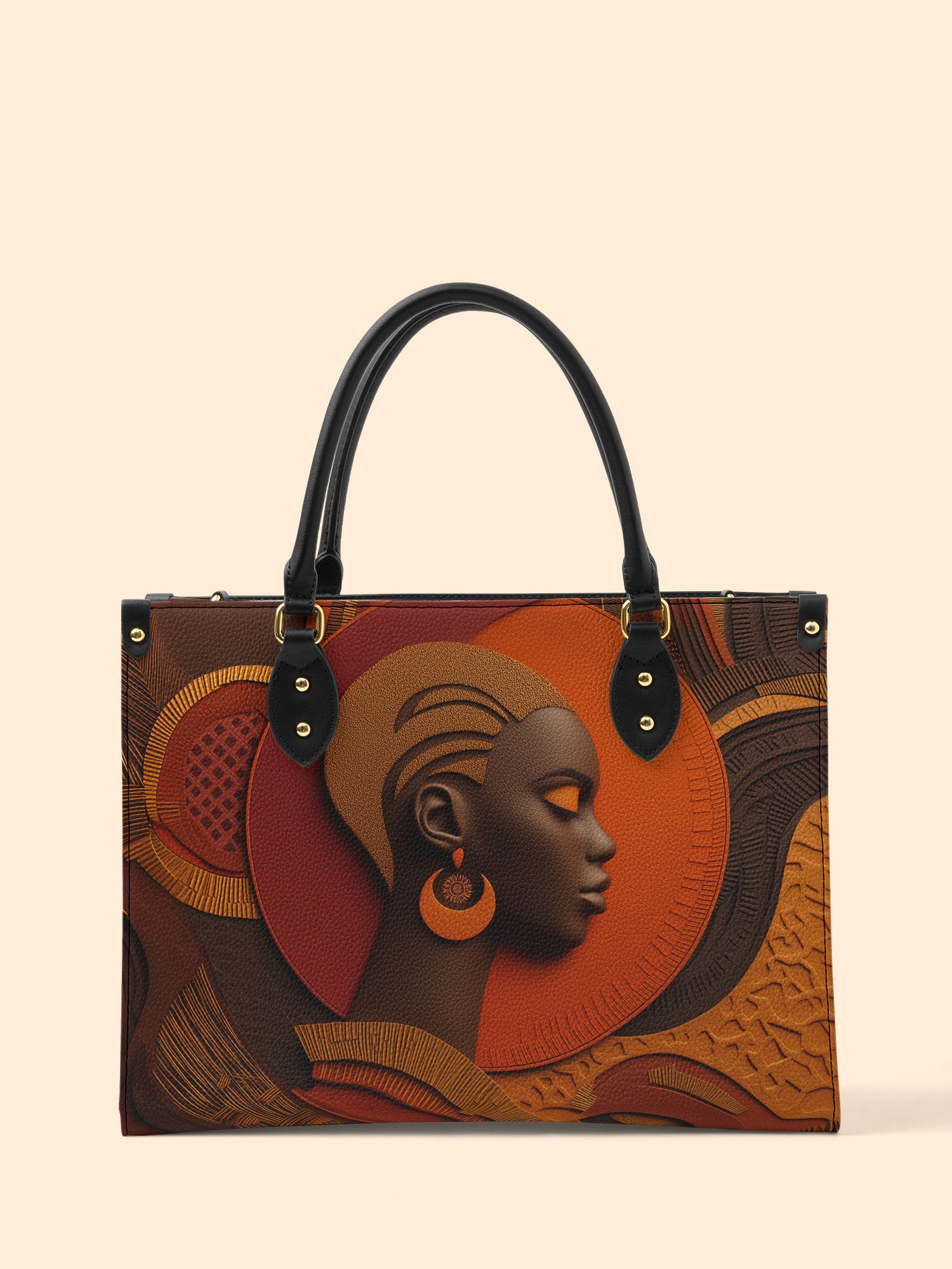 Cropped Crown Premium Leather Handbag QR0TD269