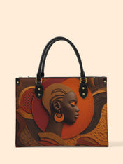 Cropped Crown Premium Leather Handbag QR0TD269