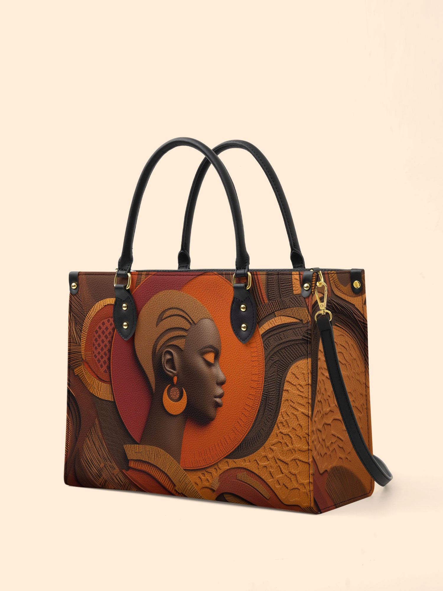 Cropped Crown Premium Leather Handbag QR0TD269