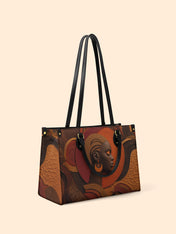 Cropped Crown Premium Leather Handbag QR0TD269