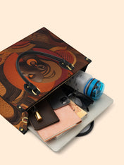 Cropped Crown Premium Leather Handbag QR0TD269