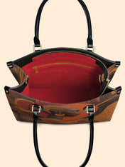 Cropped Crown Premium Leather Handbag QR0TD269