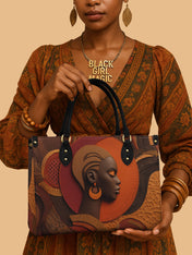 Cropped Crown Premium Leather Handbag QR0TD269