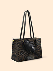Ebony Whisper Premium Leather Handbag QR0TV125