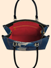 Edge Flow Premium Leather Handbag QR0TD272