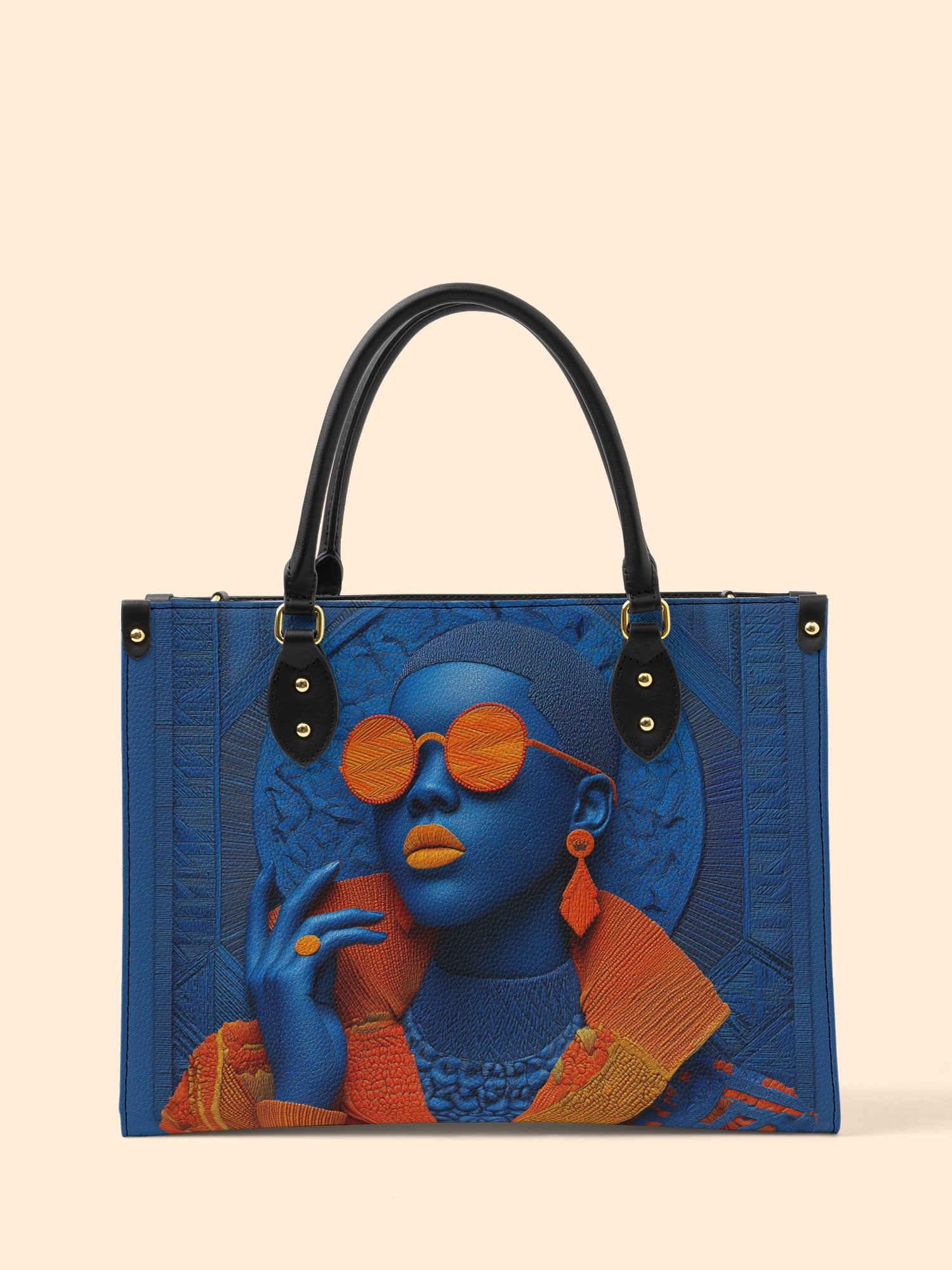 Sharp Aura Premium Leather Handbag QR0TD275