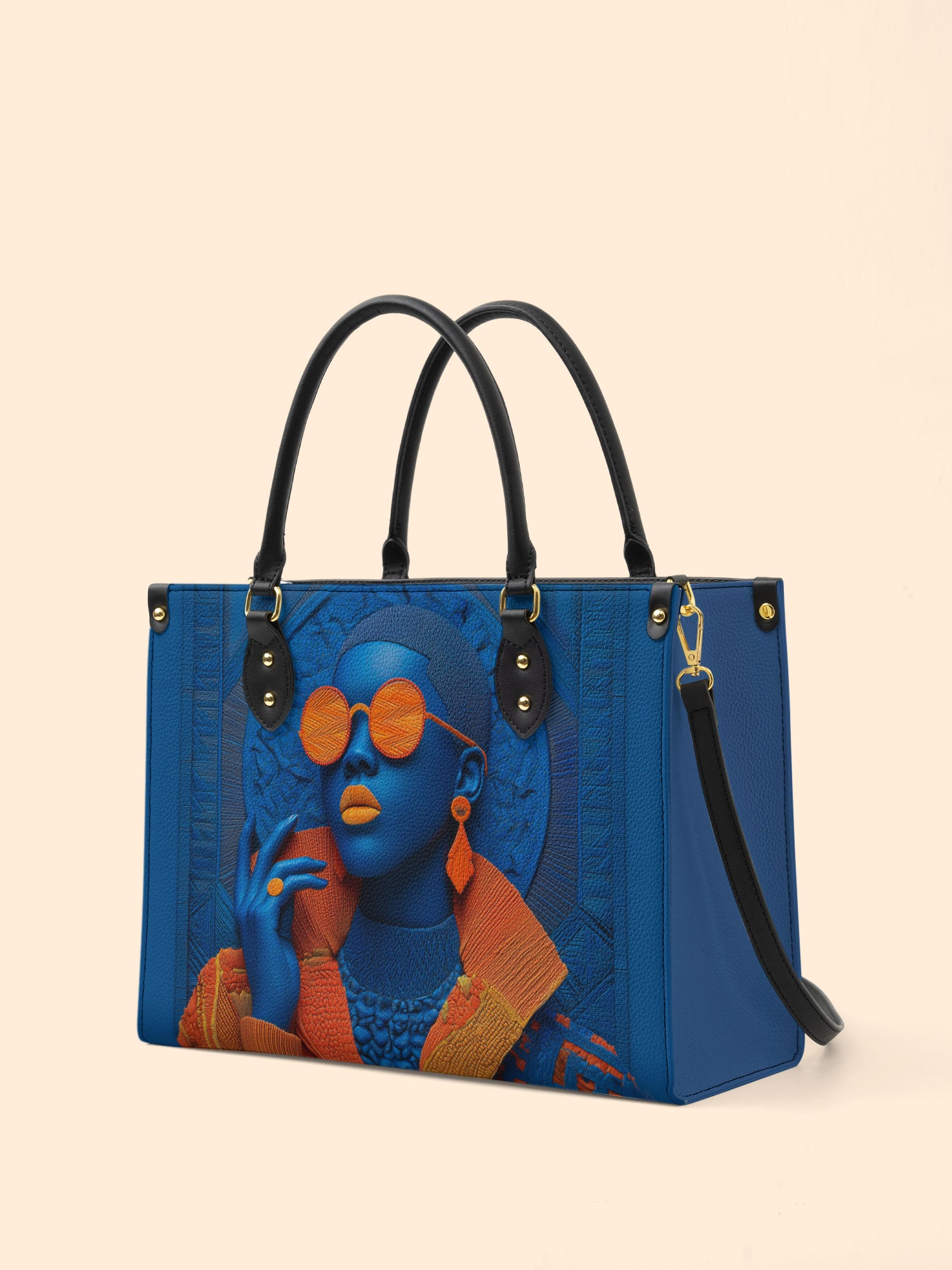 Sharp Aura Premium Leather Handbag QR0TD275