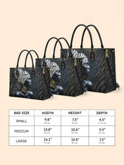Zebra Noir Premium Leather Handbag QR0TV137