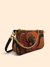 Cropped Crown Classic Zip Pochette QR0TD270