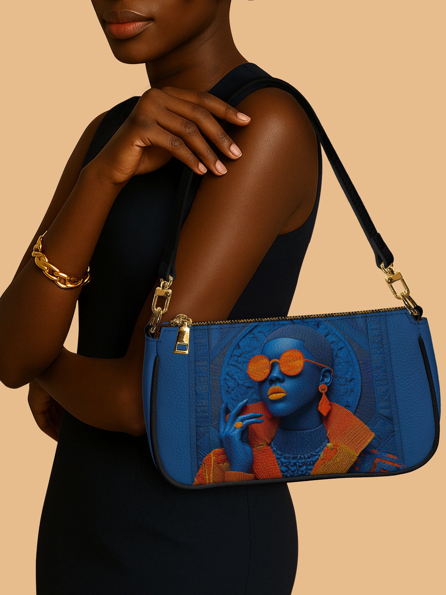 Sharp Aura Classic Zip Pochette QR0TD276