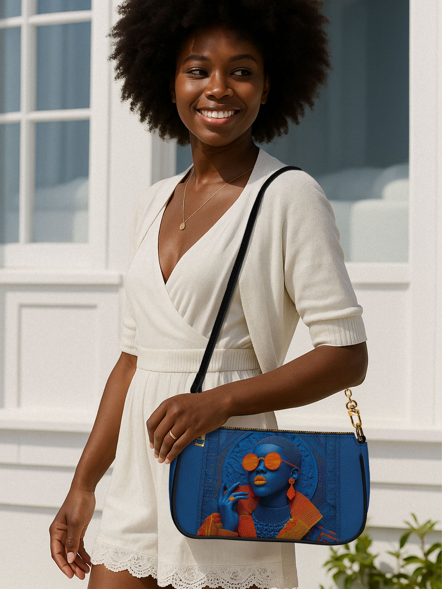 Sharp Aura Classic Zip Pochette QR0TD276