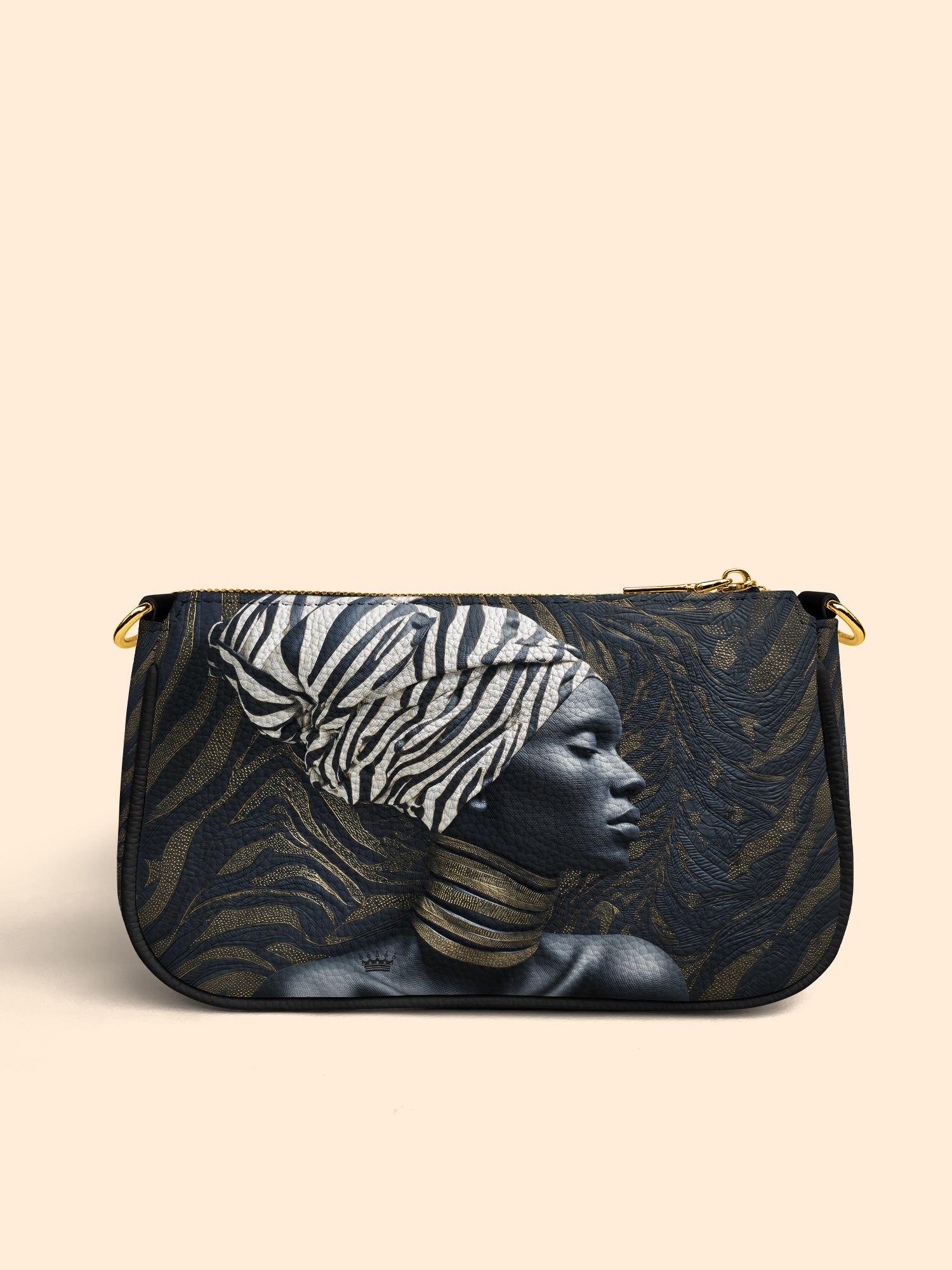 Zebra Noir Classic Zip Pochette QR0TV138